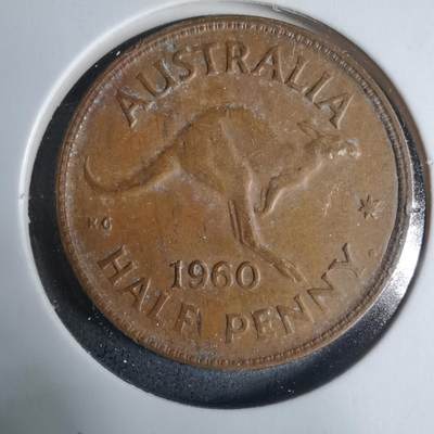 沼泽如烟--第927场 - 澳大利亚1960年半便士