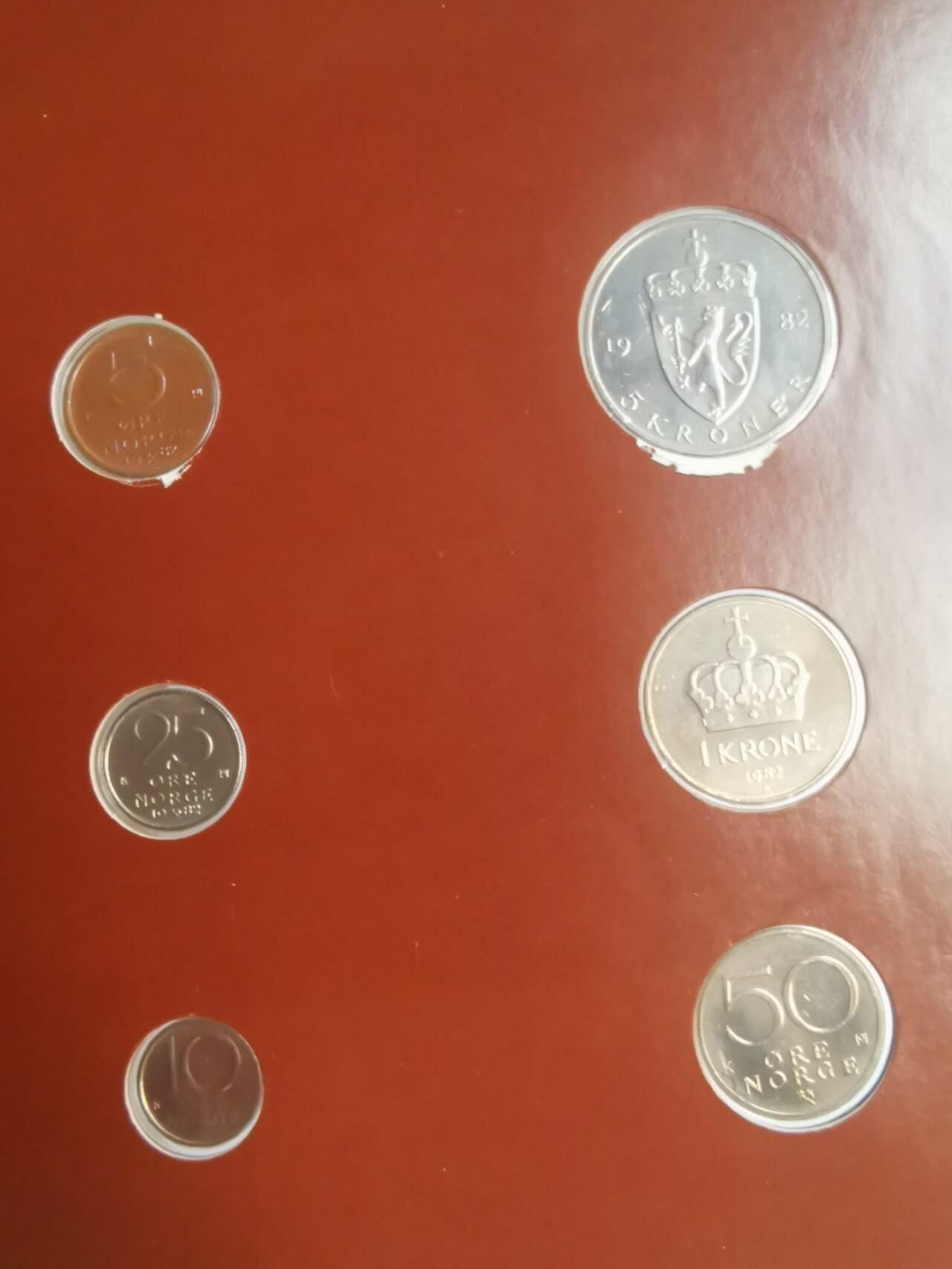 巨藏钱币第七期硬币场12月12号20点开拍 挪威富兰克林邮币卡封装套币