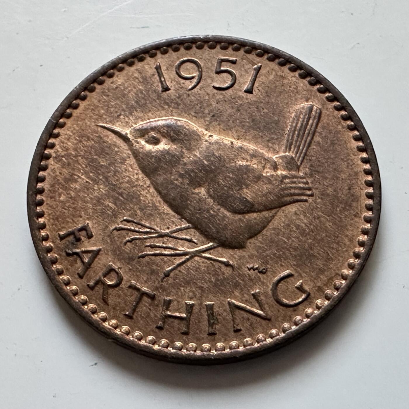 🌹外币初藏🌹🐯2025年第139场  每周二四六晚8️⃣点 接代拍 英国1951年一法新 a