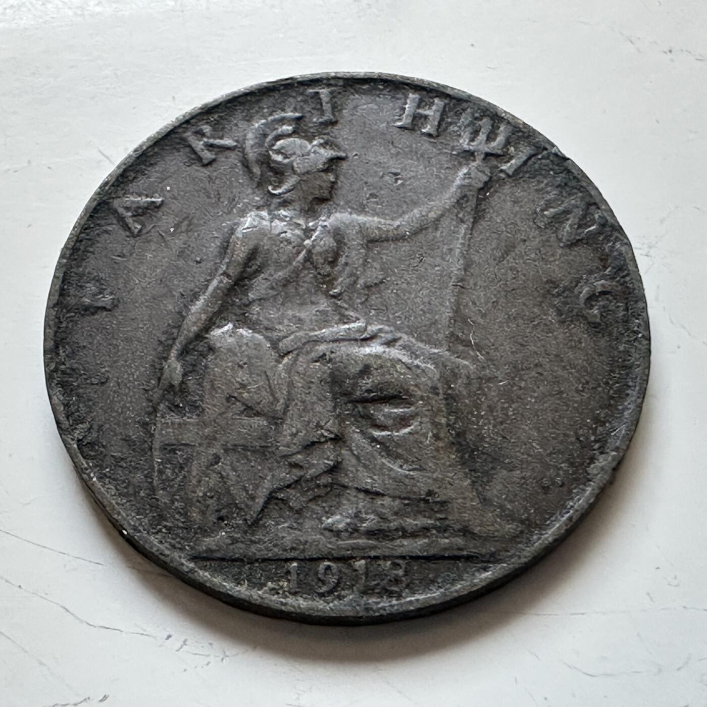 🌹外币初藏🌹🐯2025年第139场  每周二四六晚8️⃣点 接代拍 英国1918年一法新