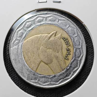 KK钱币收藏小铺 第376期  2月预留时间 周末发货 -  阿尔及利亚100第纳尔