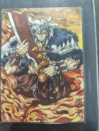 天玑星卡拍第148期《12.11周四截拍》持续收拍收评中 满赠卡需备注 - 【手绘卡】Rubick 兵主 蚩尤 手绘卡