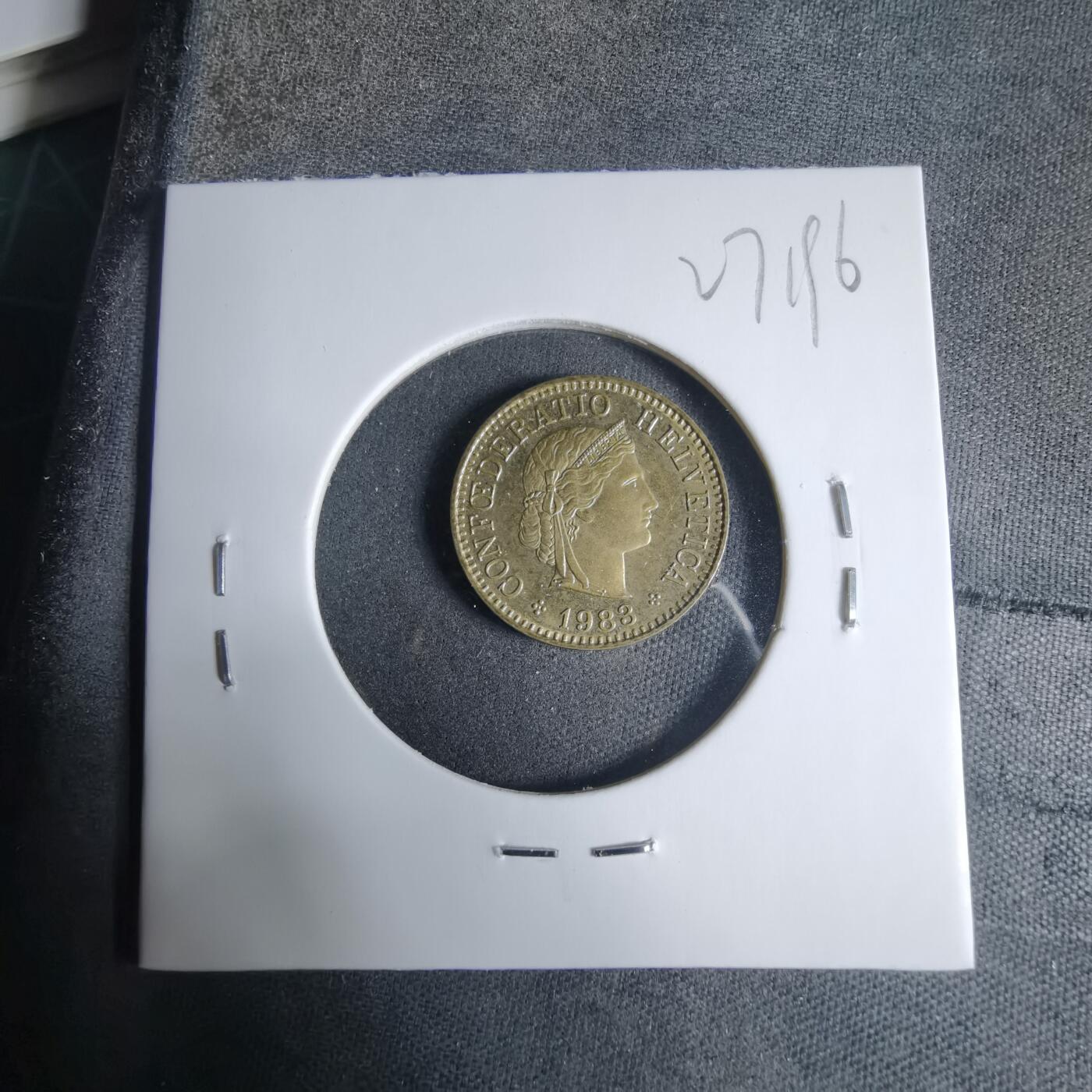 沼泽如烟--第927场 瑞士1983年五分