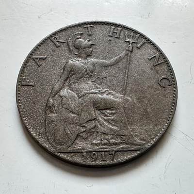 🌹外币初藏🌹🐯2025年第139场  每周二四六晚8️⃣点 接代拍 - 英国1917年一法新