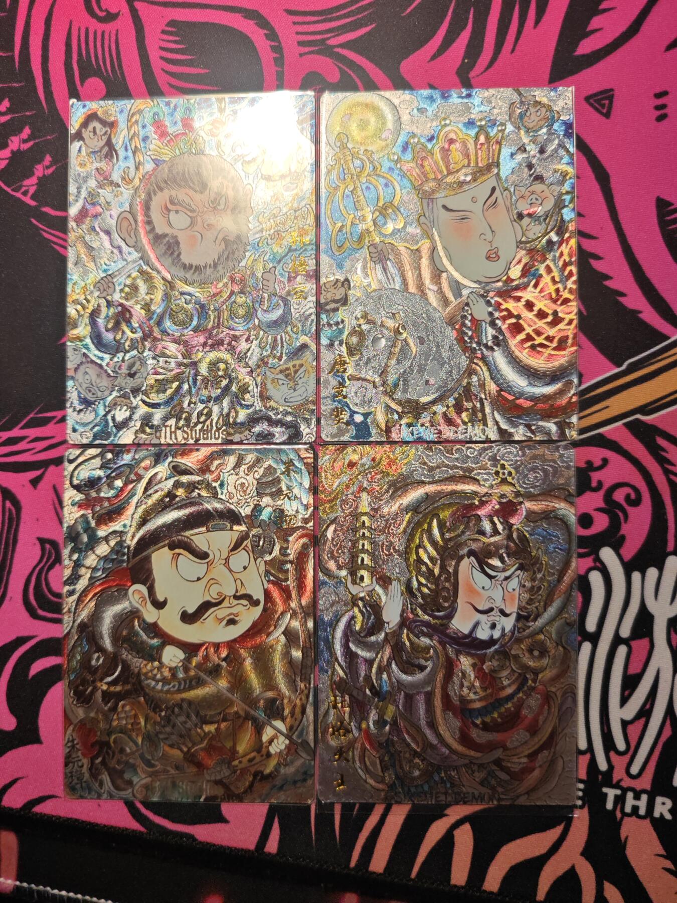 卡牌实验室开始第六次实验 【山丘】【粗闪】孙悟空 唐玄奘 李靖 朱元璋