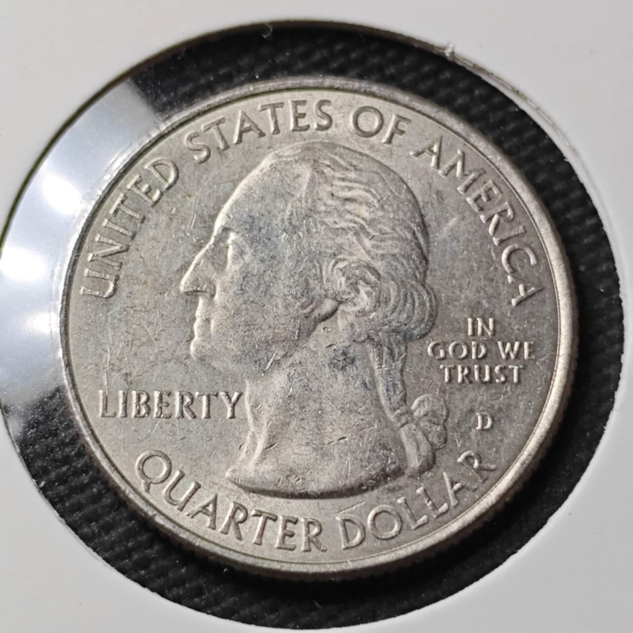 KK钱币收藏小铺 第377期  2月预留时间 周末发货  美国25分纪念币