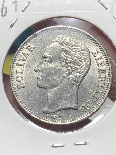 2025年第一百三十五场(总第一百六十一场）外国好品纸夹散币场(免佣金) - 好品–委内瑞拉🇻🇪1967年2玻利瓦尔(第四版首发年，I版伦敦造)