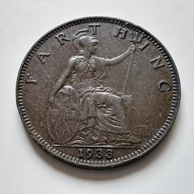 🌹外币初藏🌹🐯2025年第139场  每周二四六晚8️⃣点 接代拍 - 英国1933年一法新