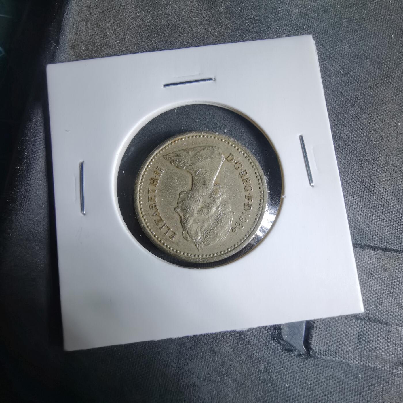 沼泽如烟--第927场 英国1984年一元