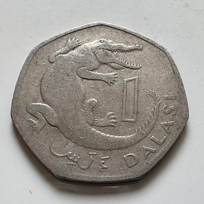 🌹外币初藏🌹🐯2025年第139场  每周二四六晚8️⃣点 接代拍 - 冈比亚1998年一达拉斯