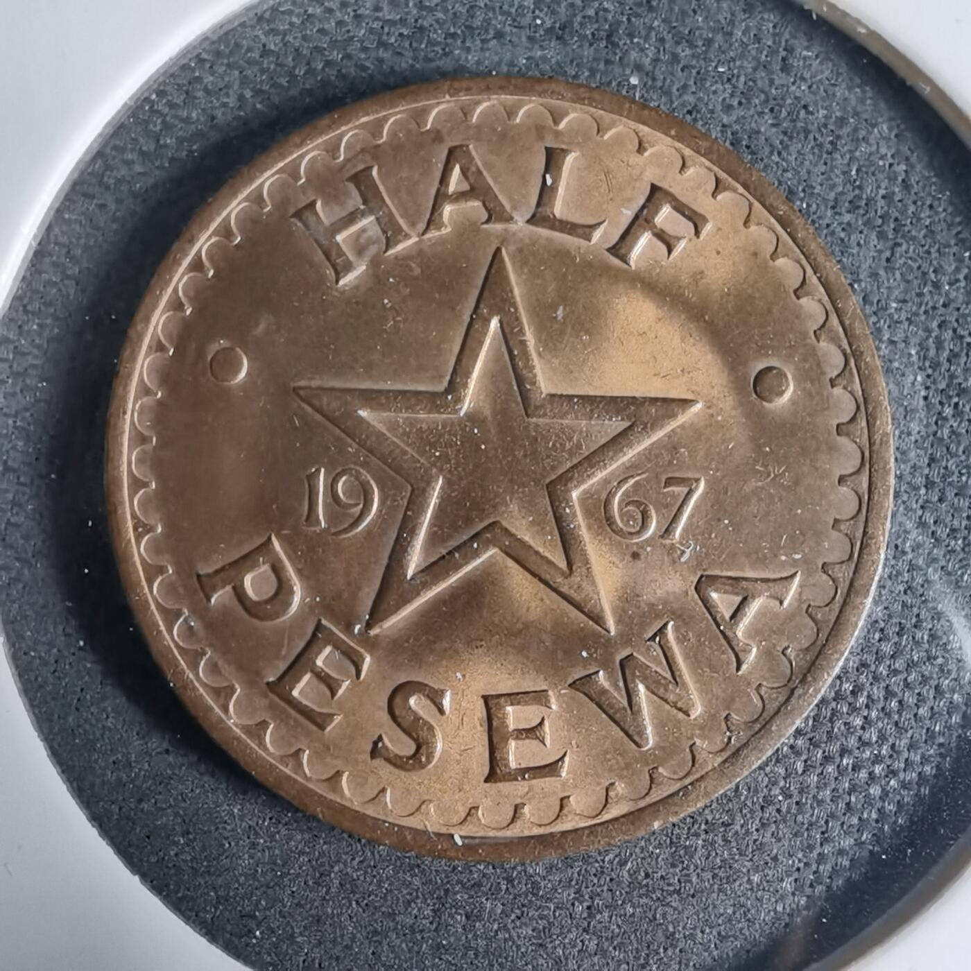 沼泽如烟--第927场 加纳1967年半比塞瓦