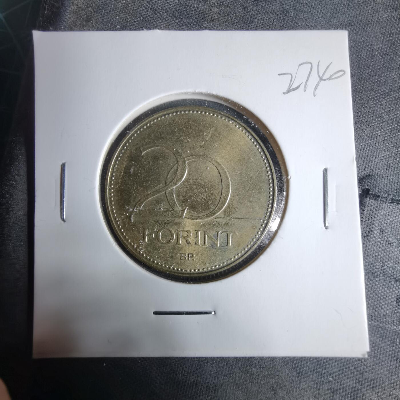 沼泽如烟--第927场 匈牙利1994年20福林