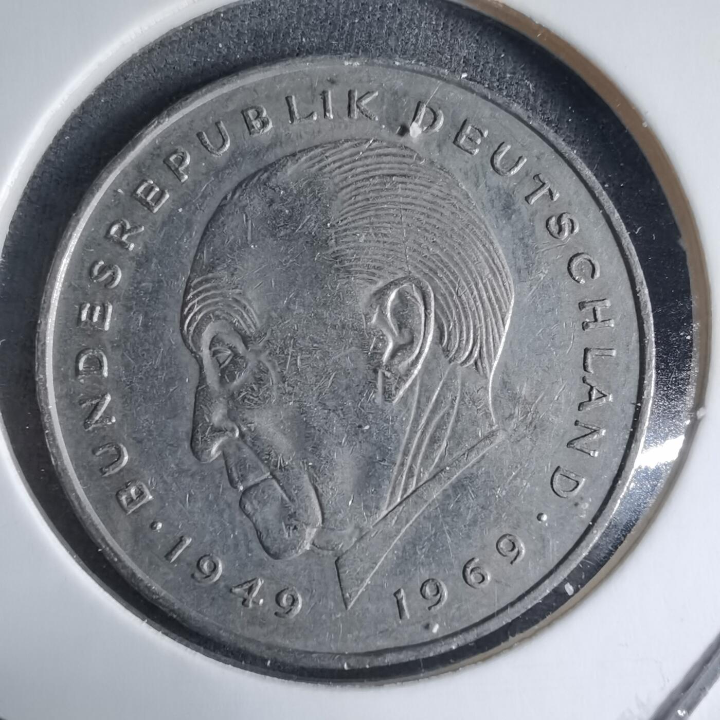 沼泽如烟--第926场 德国1987年2马克