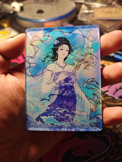 卡牌实验室开始第六次实验 - 【香卡】【小花瓣亚克力卡】甄宓