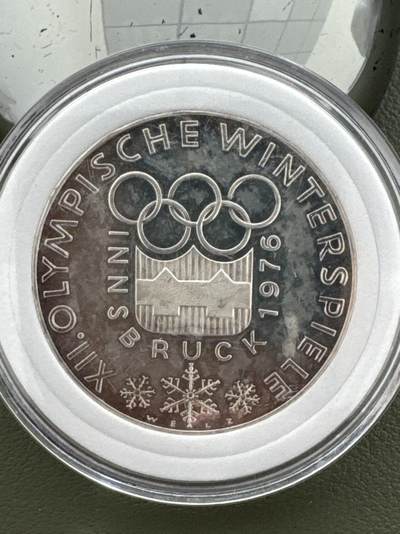 ❤️【币观天下】❤️ 第334期钱币拍卖- 2025.12.12周五晚上6点半场-长期征集拍品 - 奥地利1976年冬奥会100先令银币（2）