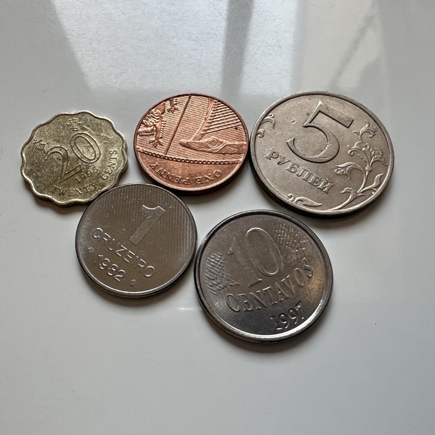 🌹外币初藏🌹🐯2025年第139场  每周二四六晚8️⃣点 接代拍 散币五枚