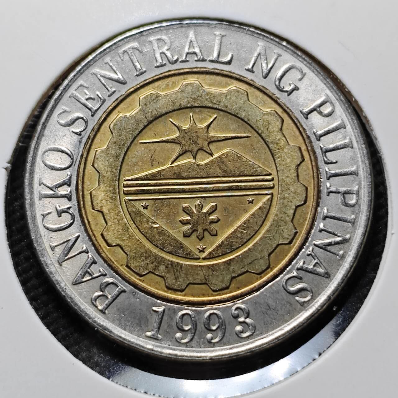 KK钱币收藏小铺 第377期  2月预留时间 周末发货  2006菲律宾10比索双色币