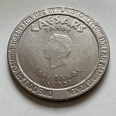 🌹外币初藏🌹🐯2025年第139场  每周二四六晚8️⃣点 接代拍 - 美国凯撒塔霍湖赌场一美元代用币