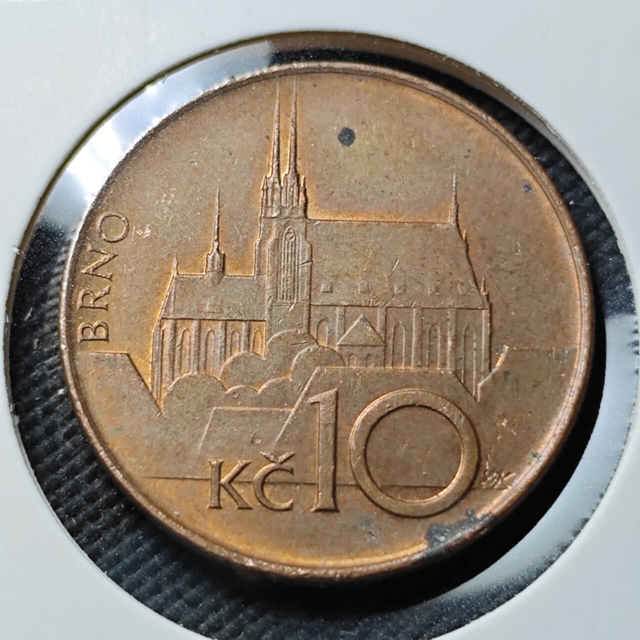 KK钱币收藏小铺 第376期  2月预留时间 周末发货  捷克10克朗 