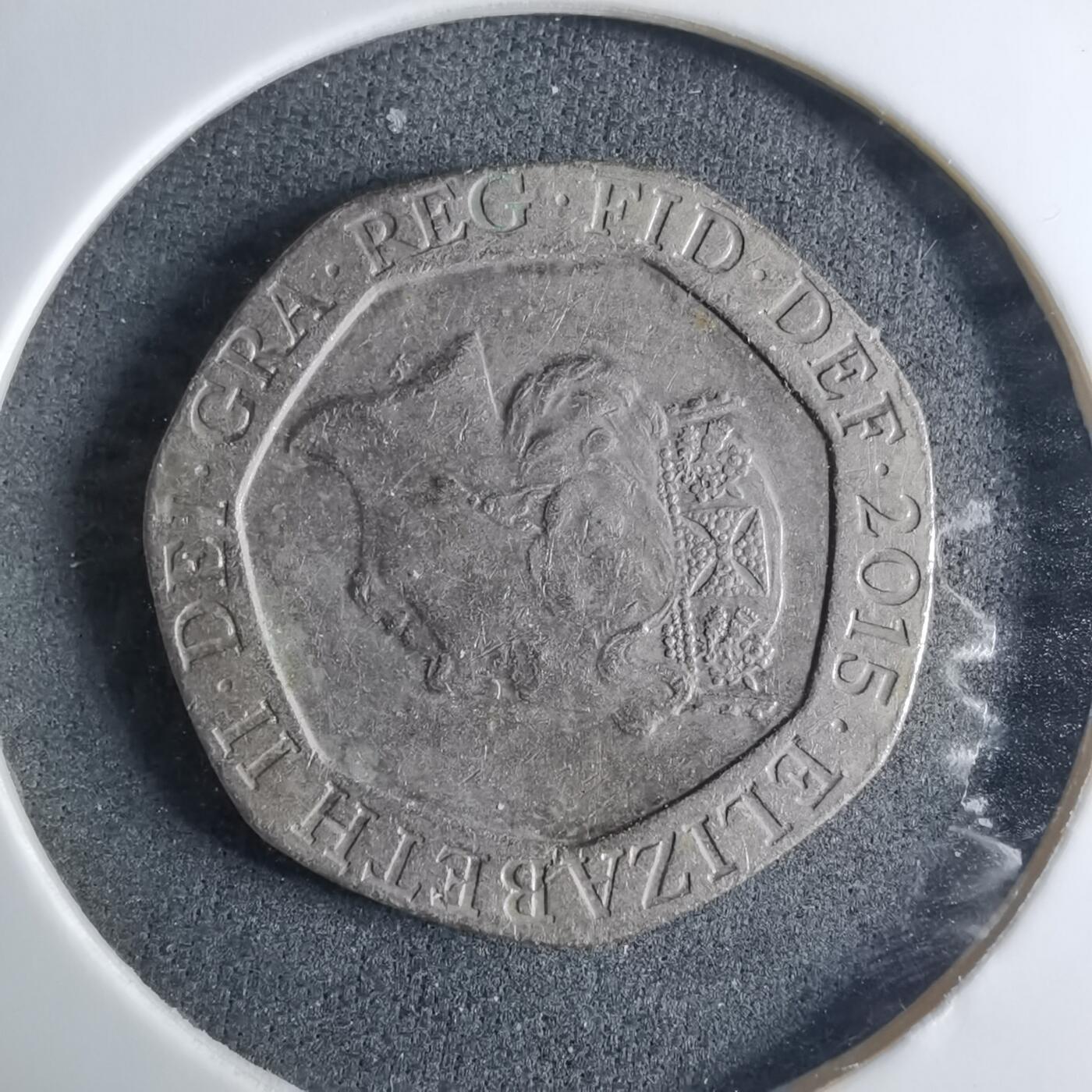 沼泽如烟--第926场 英国2015年20便士