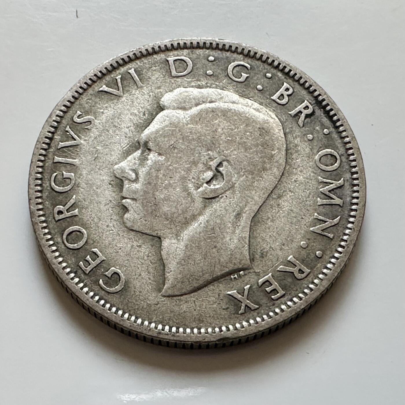 🌹外币初藏🌹🐯2025年第139场  每周二四六晚8️⃣点 接代拍 英国1941年 2先令银币