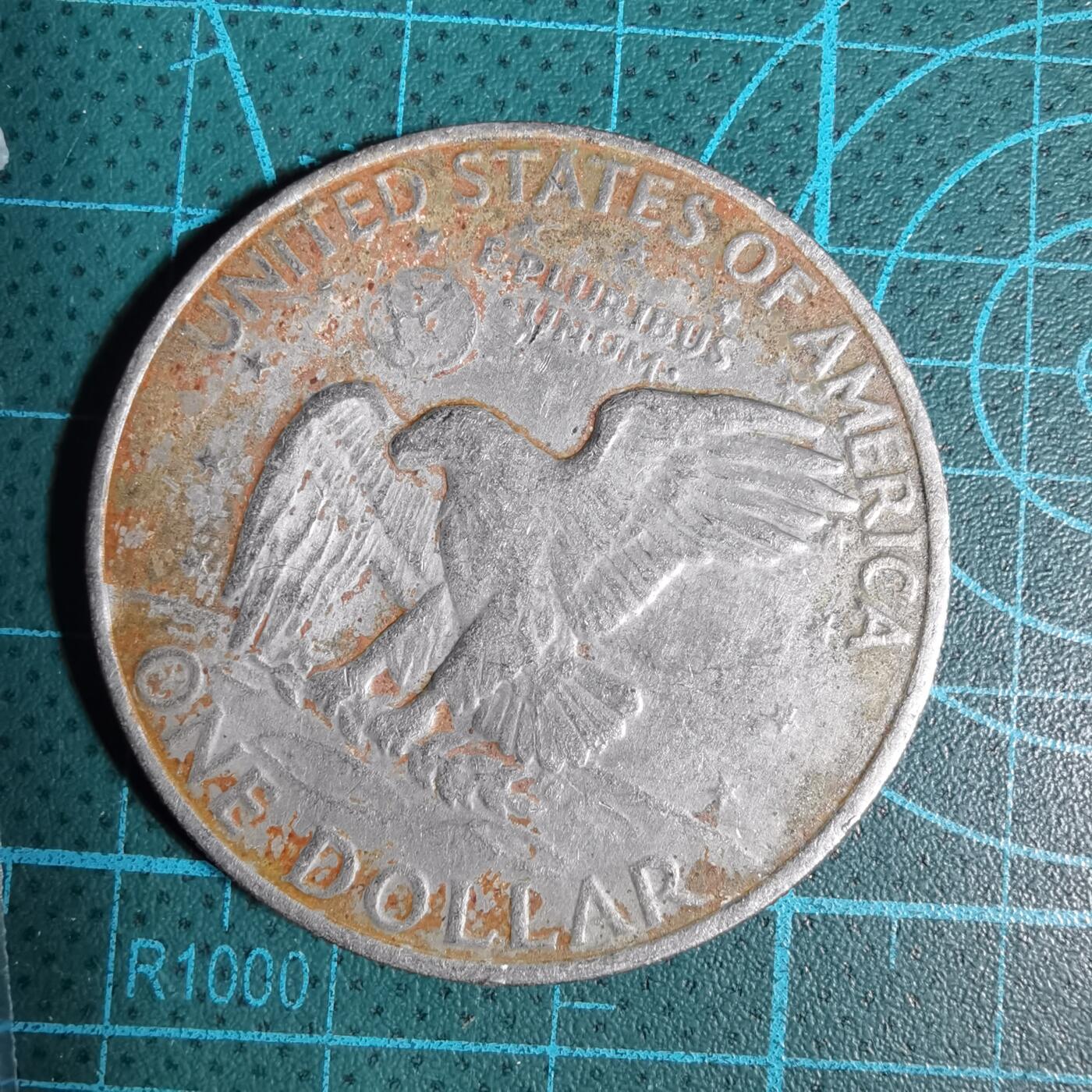 沼泽如烟--第927场 美国1971年1元