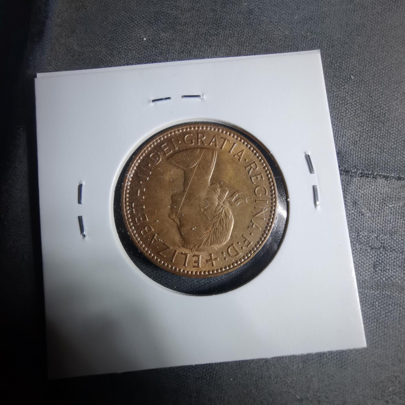 沼泽如烟--第927场 英国1966年半便士