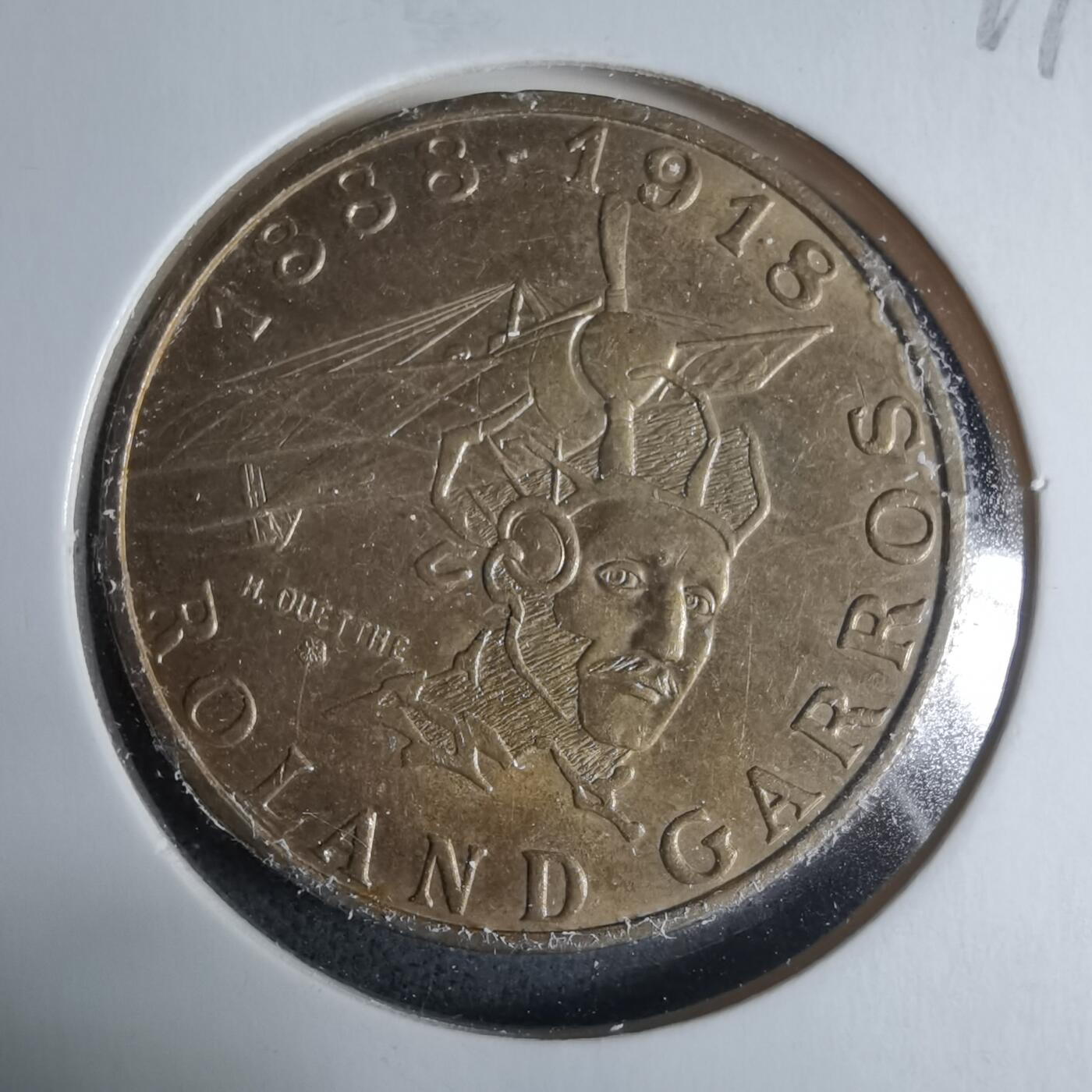 沼泽如烟--第927场 法国1988年10法郎纪念币