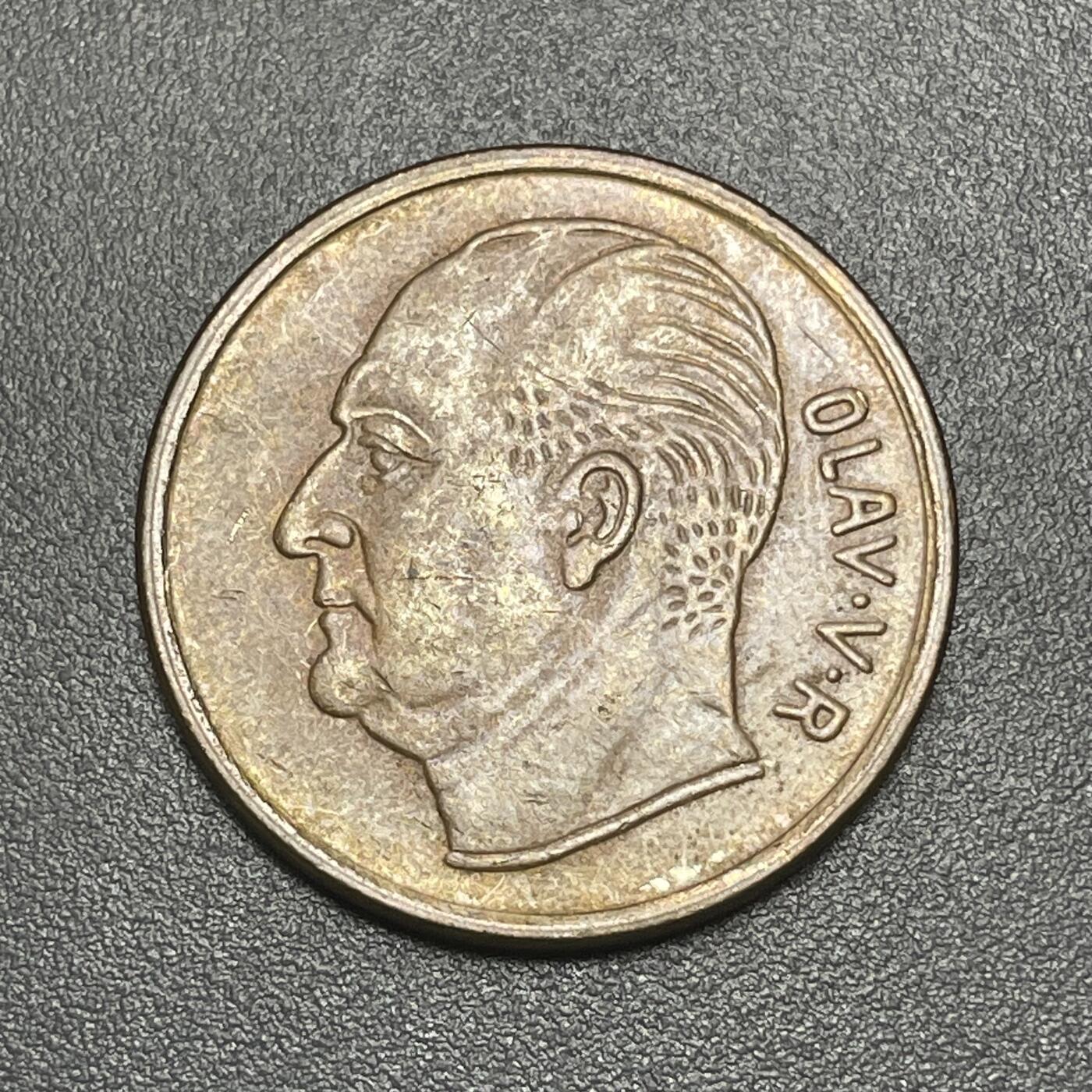 回流1215 挪威1971年5欧儿 驼鹿🫎