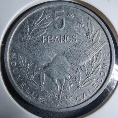 沼泽如烟--第927场 - 法属新喀里多尼亚1952年5法郎