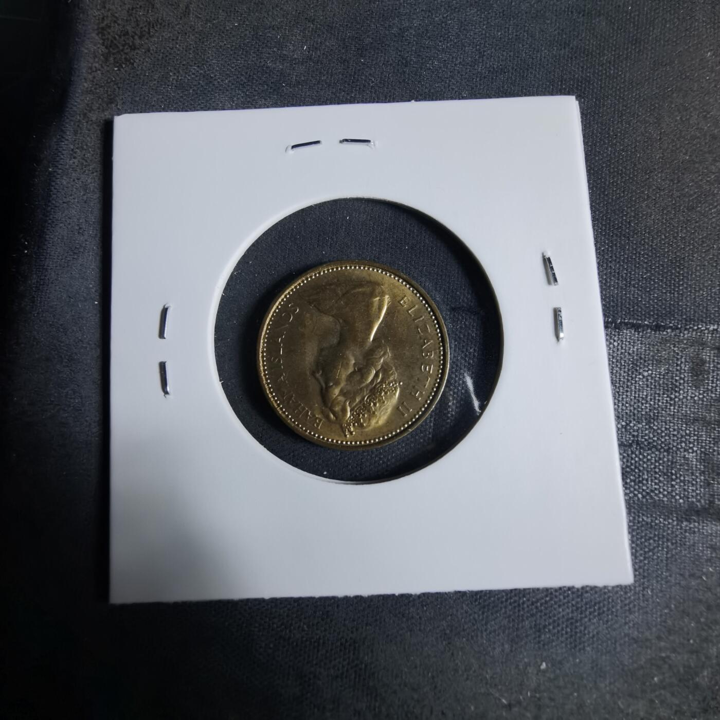 沼泽如烟--第927场 巴哈马1970年一分