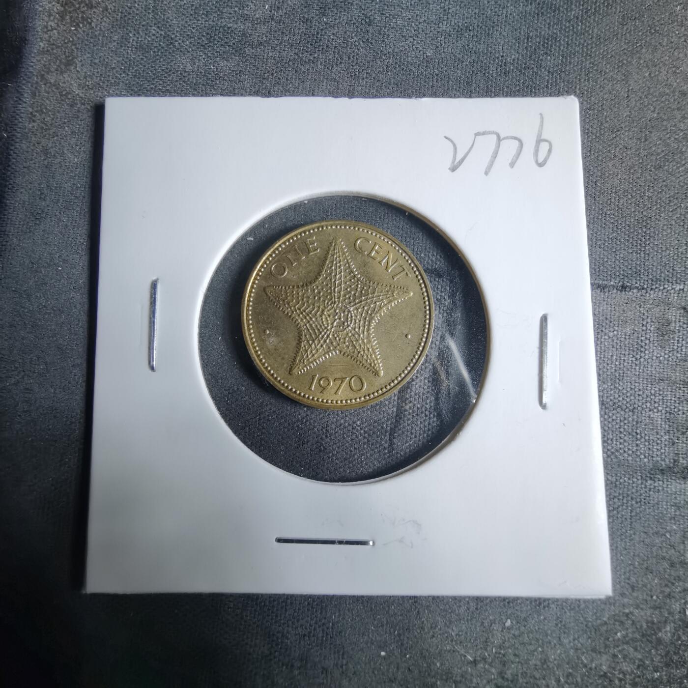 沼泽如烟--第927场 巴哈马1970年一分