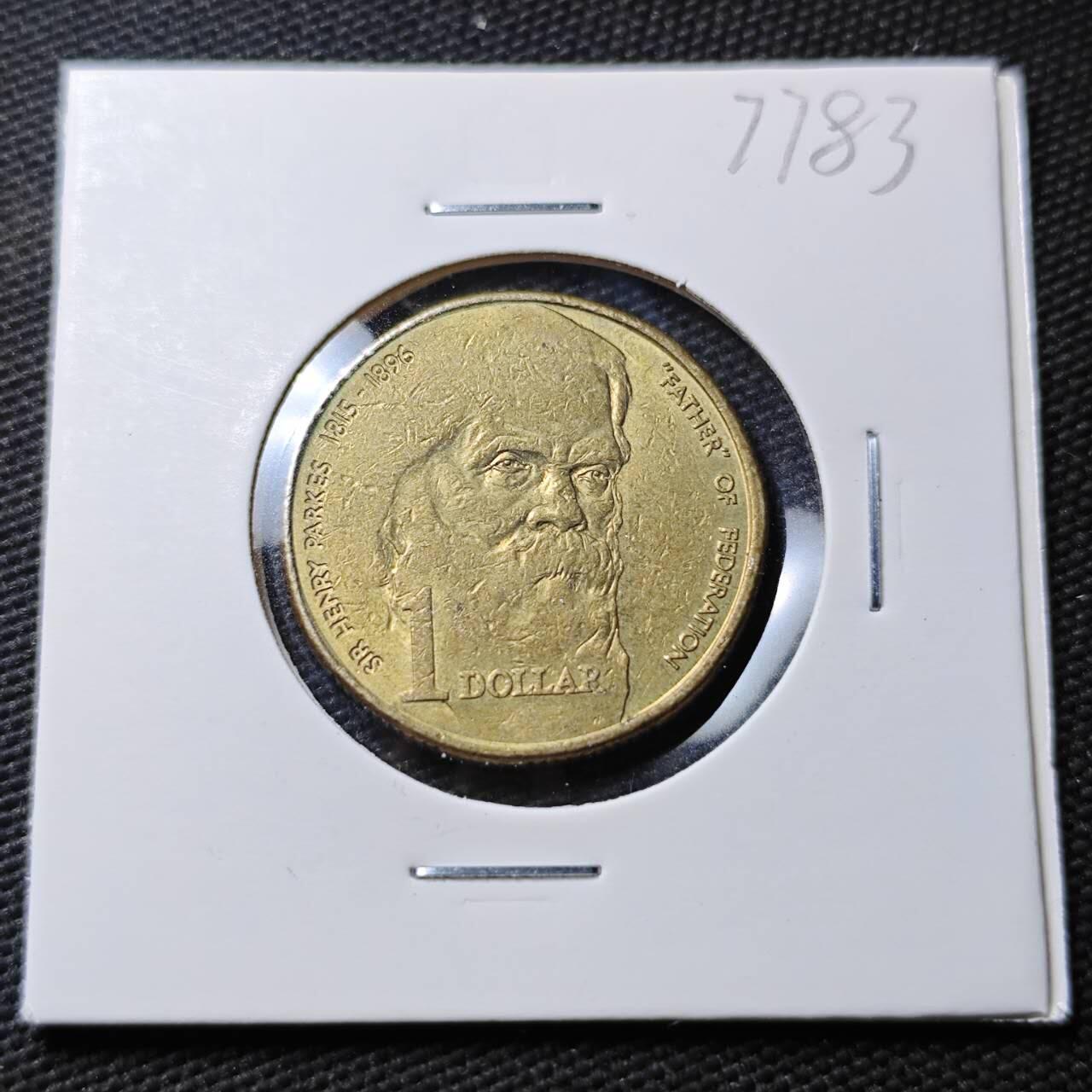 KK钱币收藏小铺 第377期  2月预留时间 周末发货  澳大利亚1元纪念币