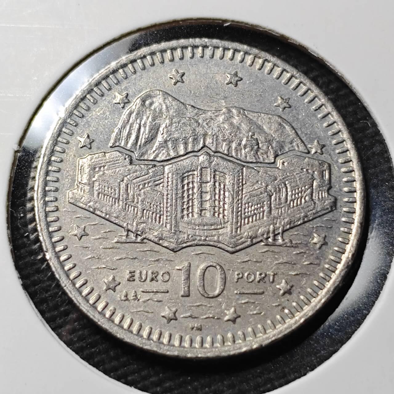 KK钱币收藏小铺 第377期  2月预留时间 周末发货  直布罗陀10便士