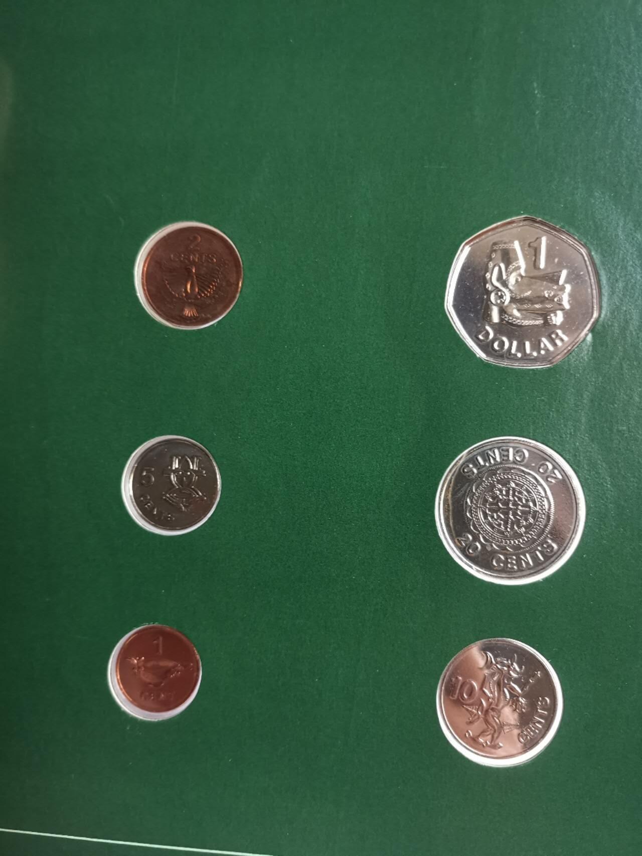 巨藏钱币第七期硬币场12月12号20点开拍 所罗门群岛富兰克林邮币卡封装套币