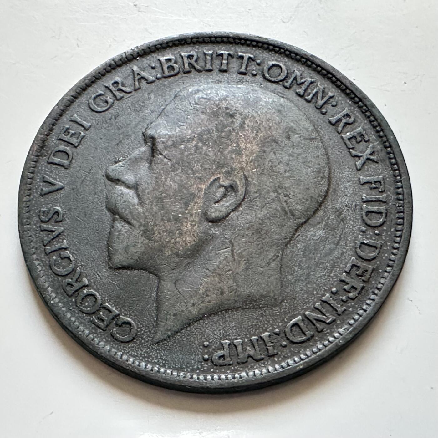 🌹外币初藏🌹🐯2025年第139场  每周二四六晚8️⃣点 接代拍 英国1914年一便士