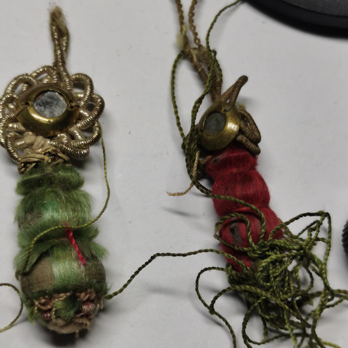 藏珍品阁杂件专场87期 全手工银丝编花