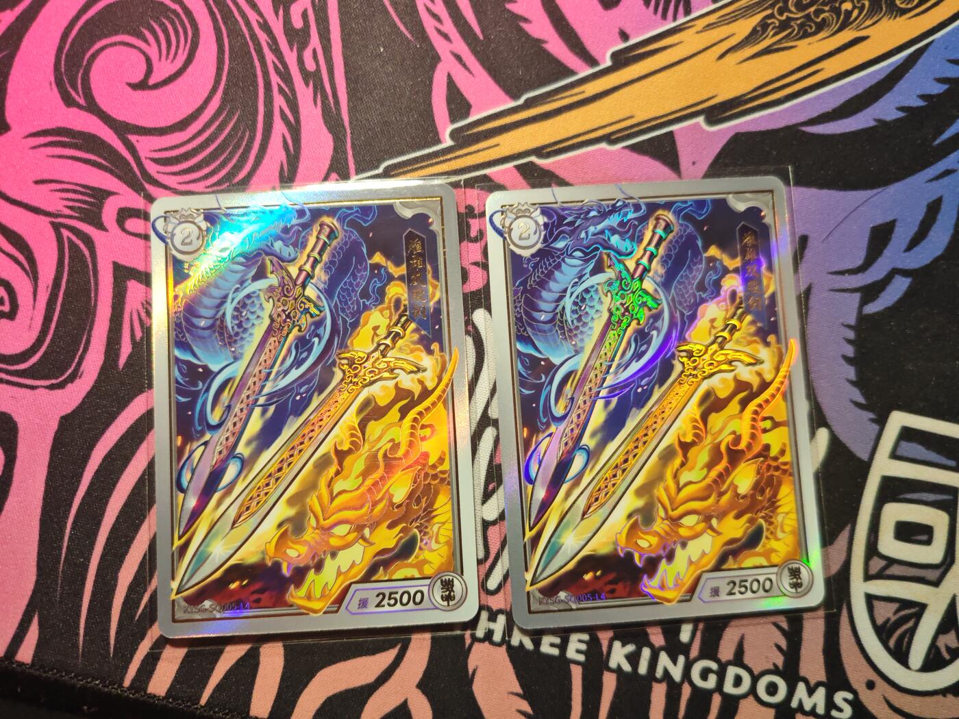 卡牌实验室开始第六次实验 【武器卡】雌雄双股剑×2