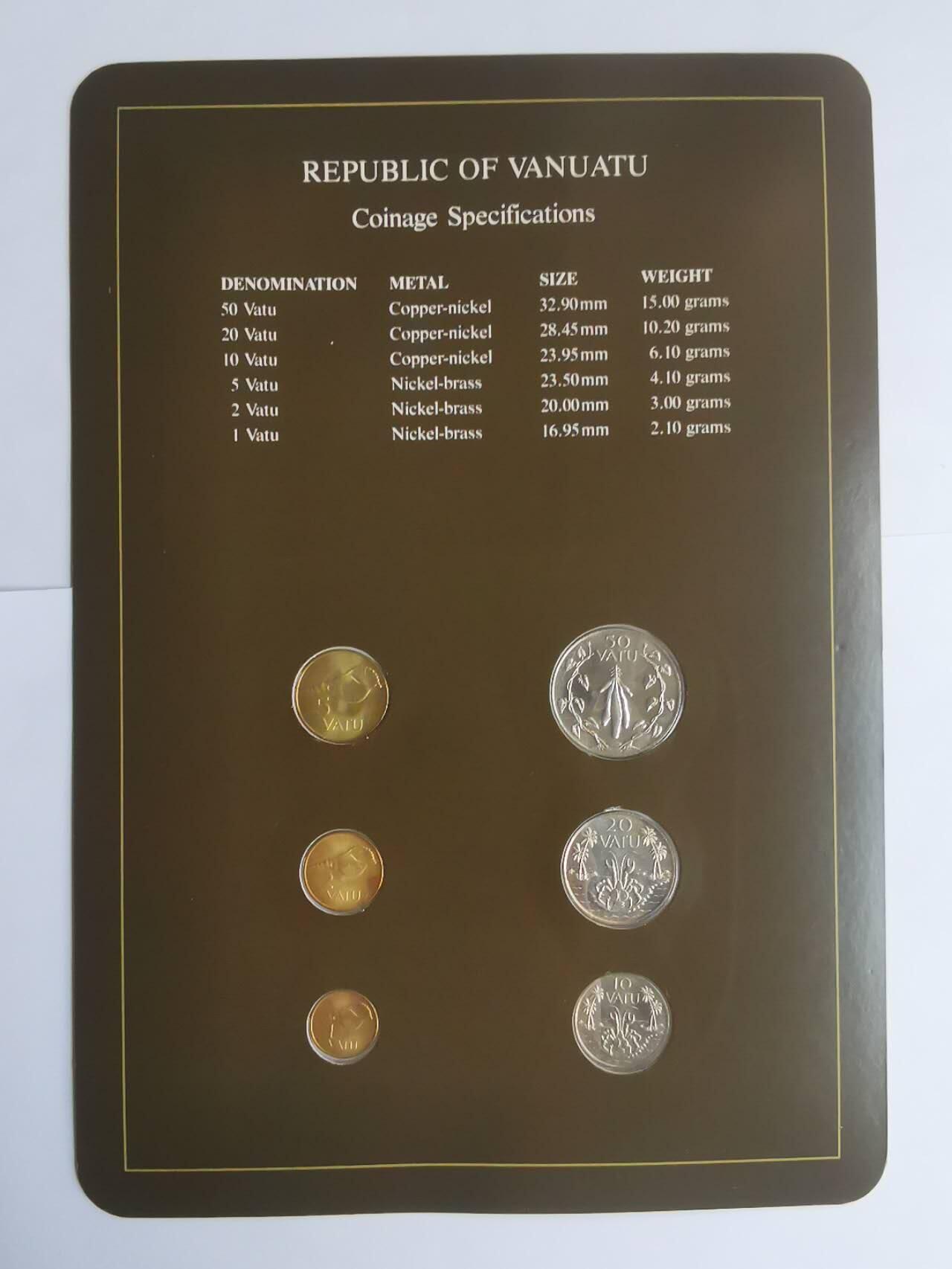 巨藏钱币第七期硬币场12月12号20点开拍 瓦努阿图富兰克林邮币卡封装套币