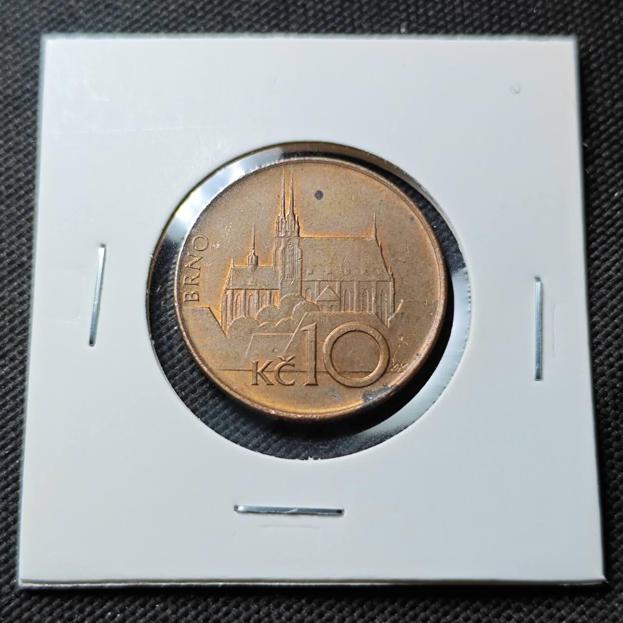 KK钱币收藏小铺 第376期  2月预留时间 周末发货  捷克10克朗 