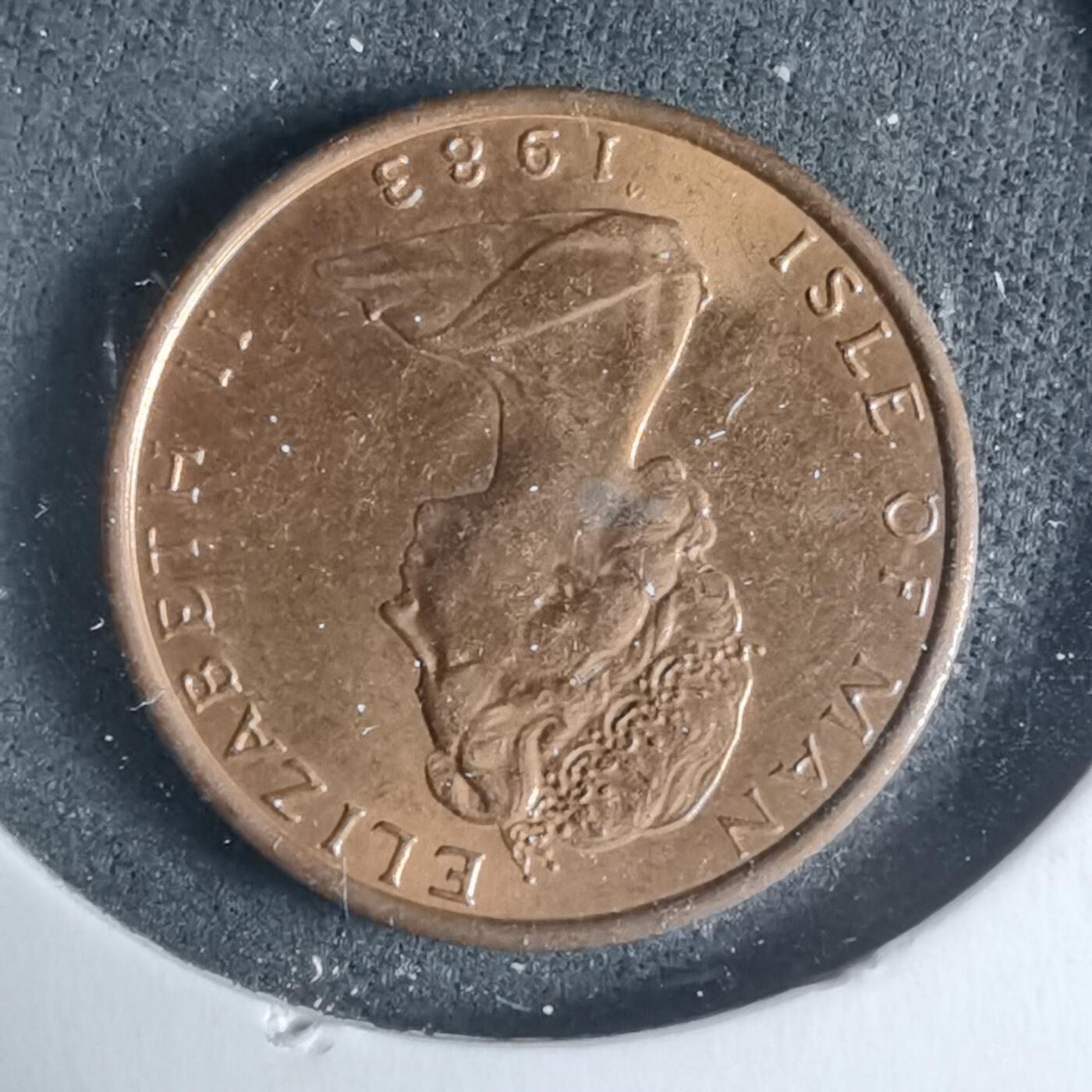 沼泽如烟--第927场 马恩1983年半便士