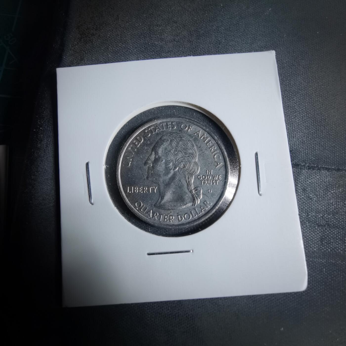 沼泽如烟--第927场 美国2000年25分纪念币