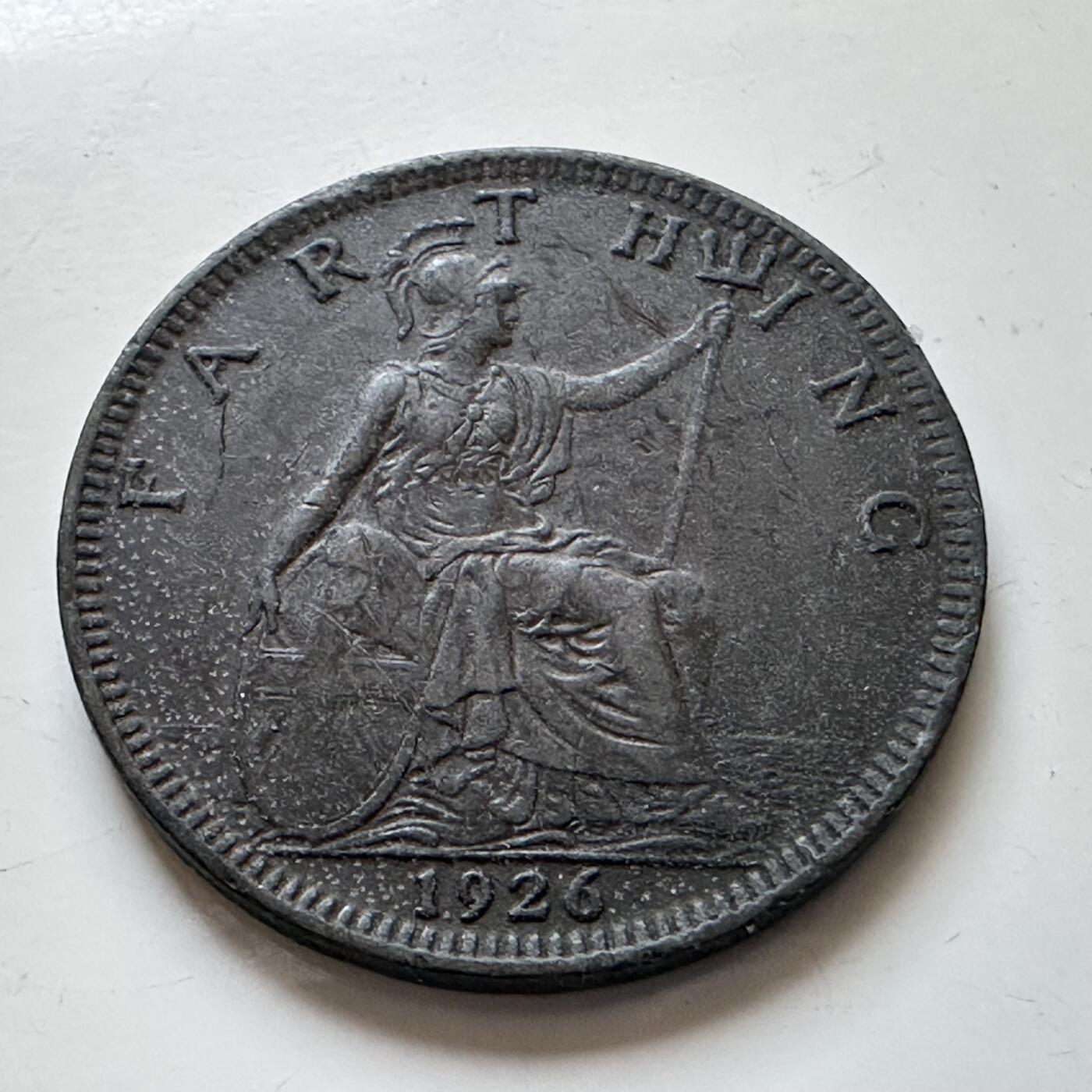 🌹外币初藏🌹🐯2025年第139场  每周二四六晚8️⃣点 接代拍 英国1926年一法新