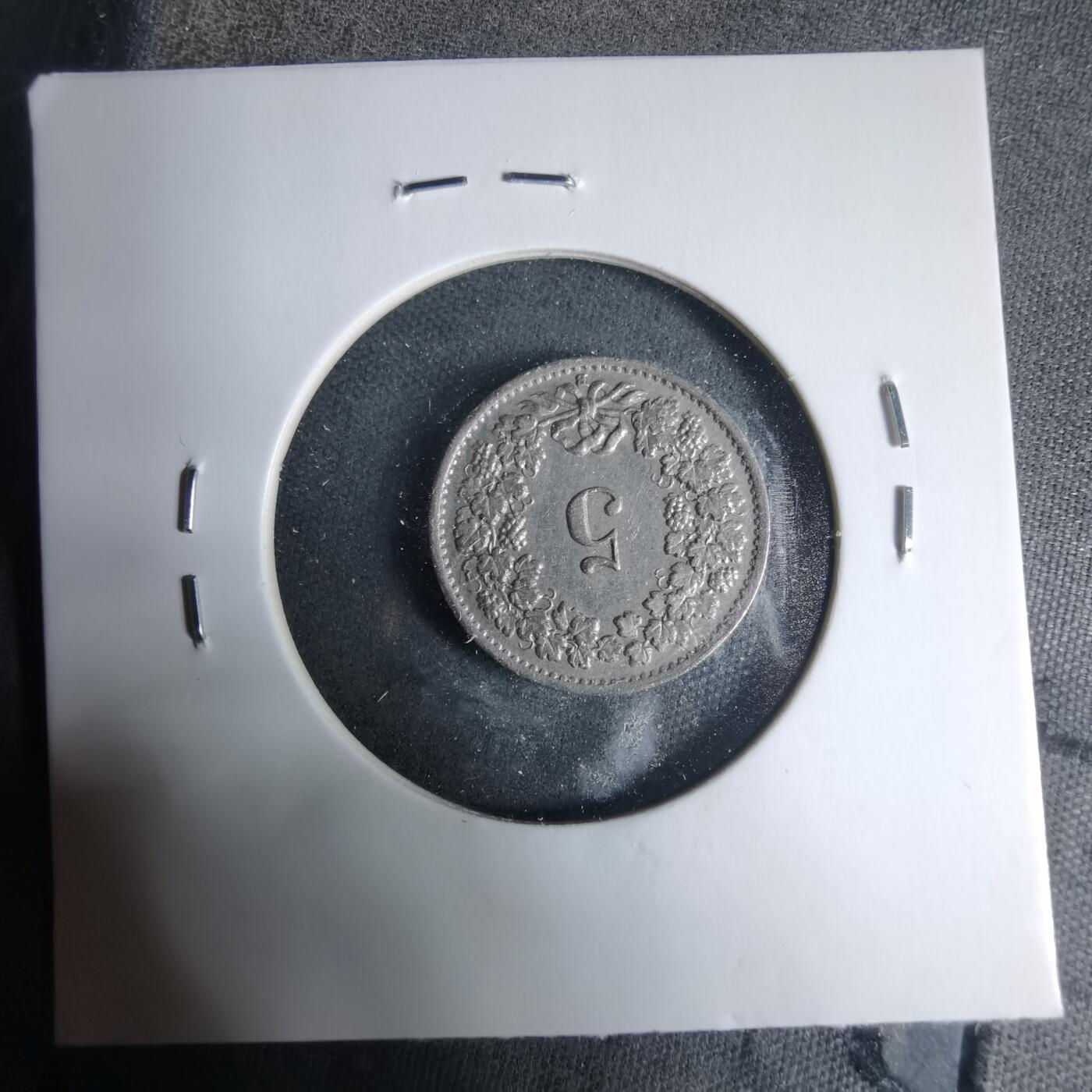 沼泽如烟--第927场 瑞士1946年五分