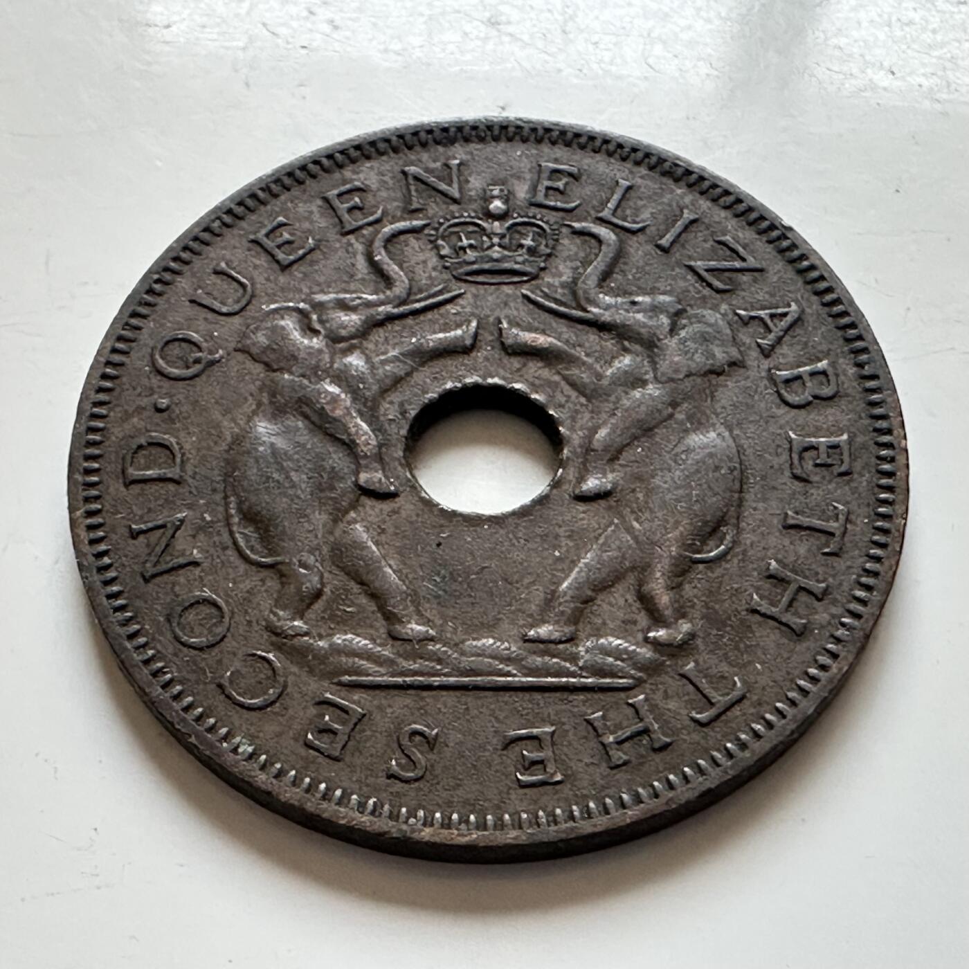 🌹外币初藏🌹🐯2025年第139场  每周二四六晚8️⃣点 接代拍 罗德西亚和尼亚萨兰1956年一便士