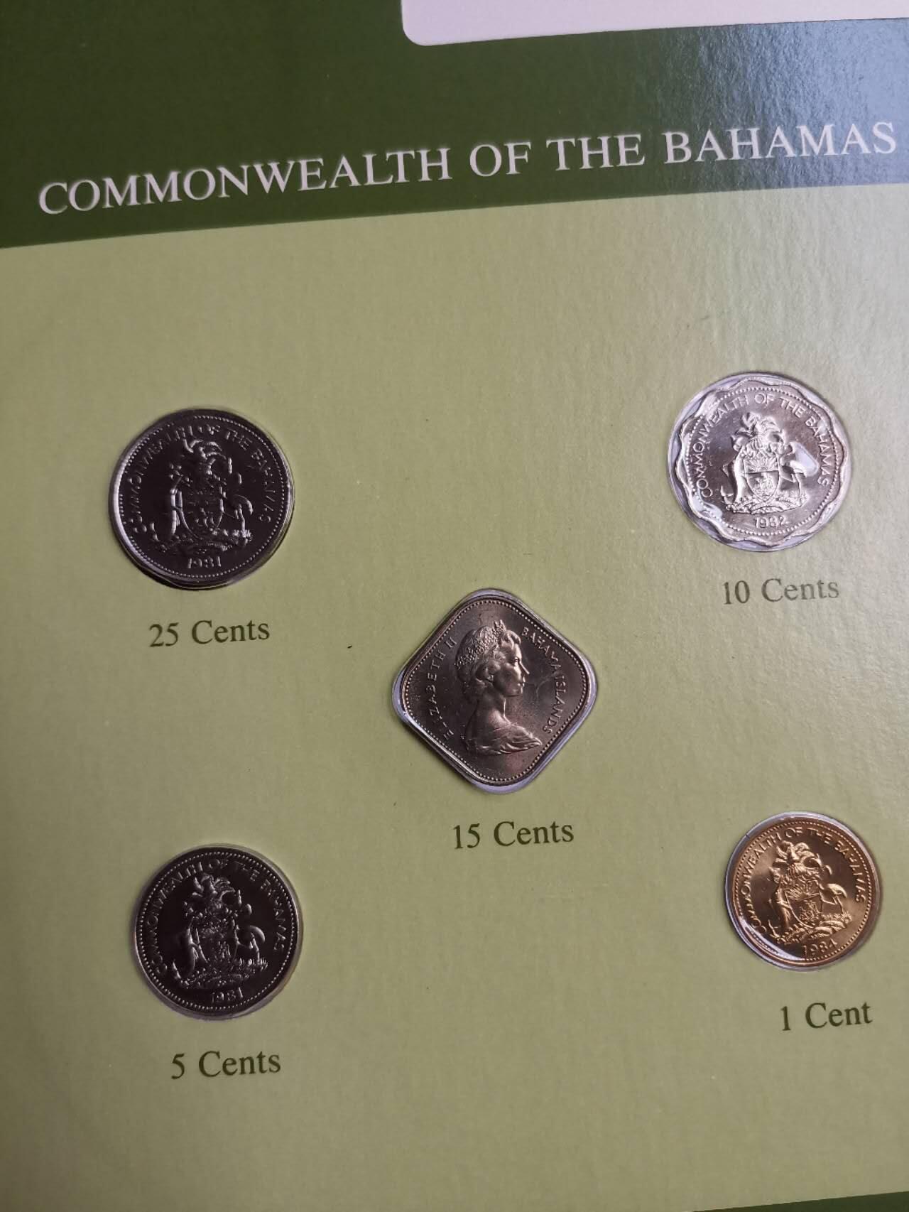 巨藏钱币第七期硬币场12月12号20点开拍 巴哈马富兰克林邮币卡封装套币