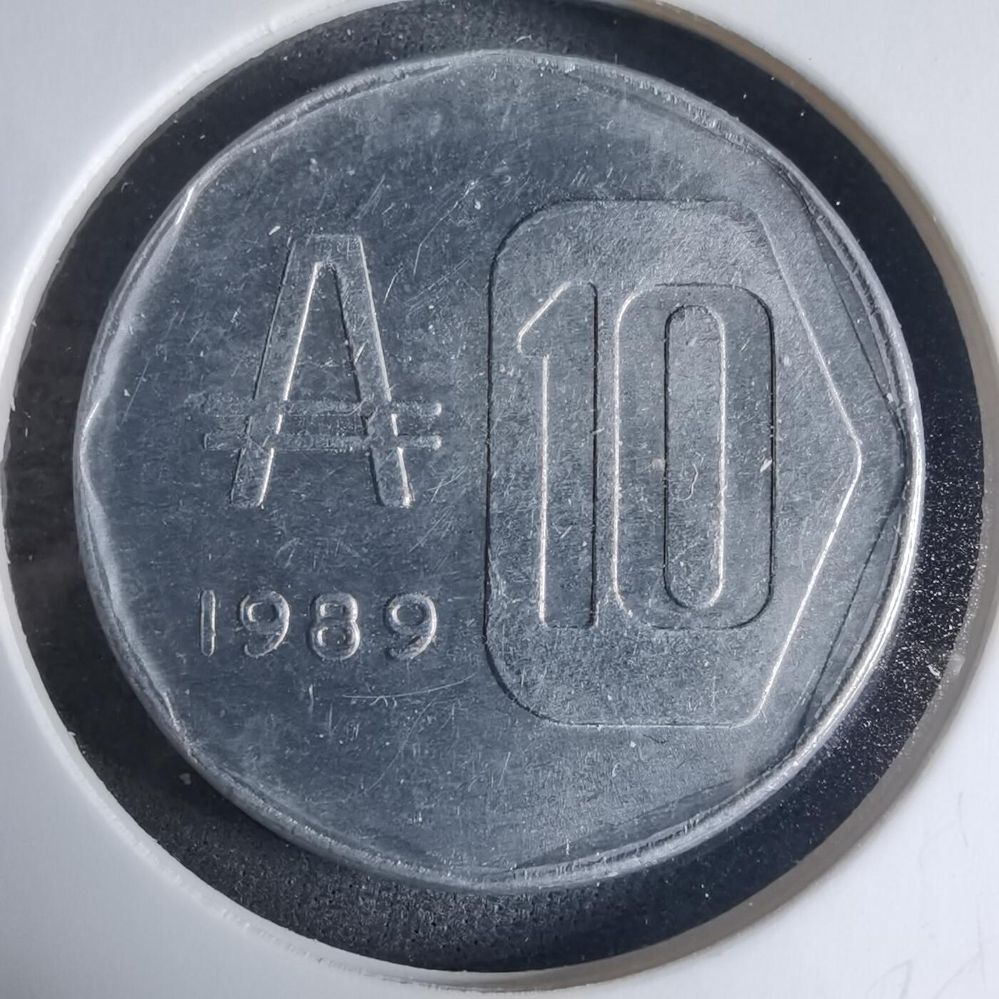 沼泽如烟--第926场 阿根廷1989年10奥斯特拉尔