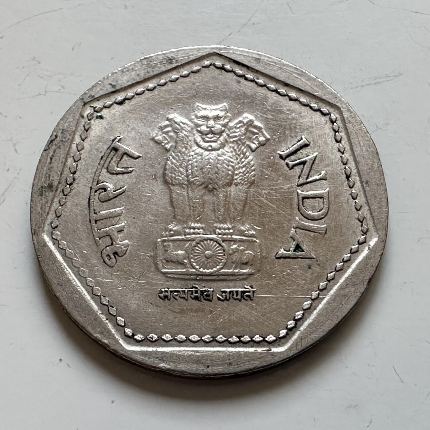 🌹外币初藏🌹🐯2025年第139场  每周二四六晚8️⃣点 接代拍 印度1984年一卢比