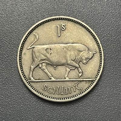 回流1215 - 爱尔兰1954年1先令 爱尔兰公牛