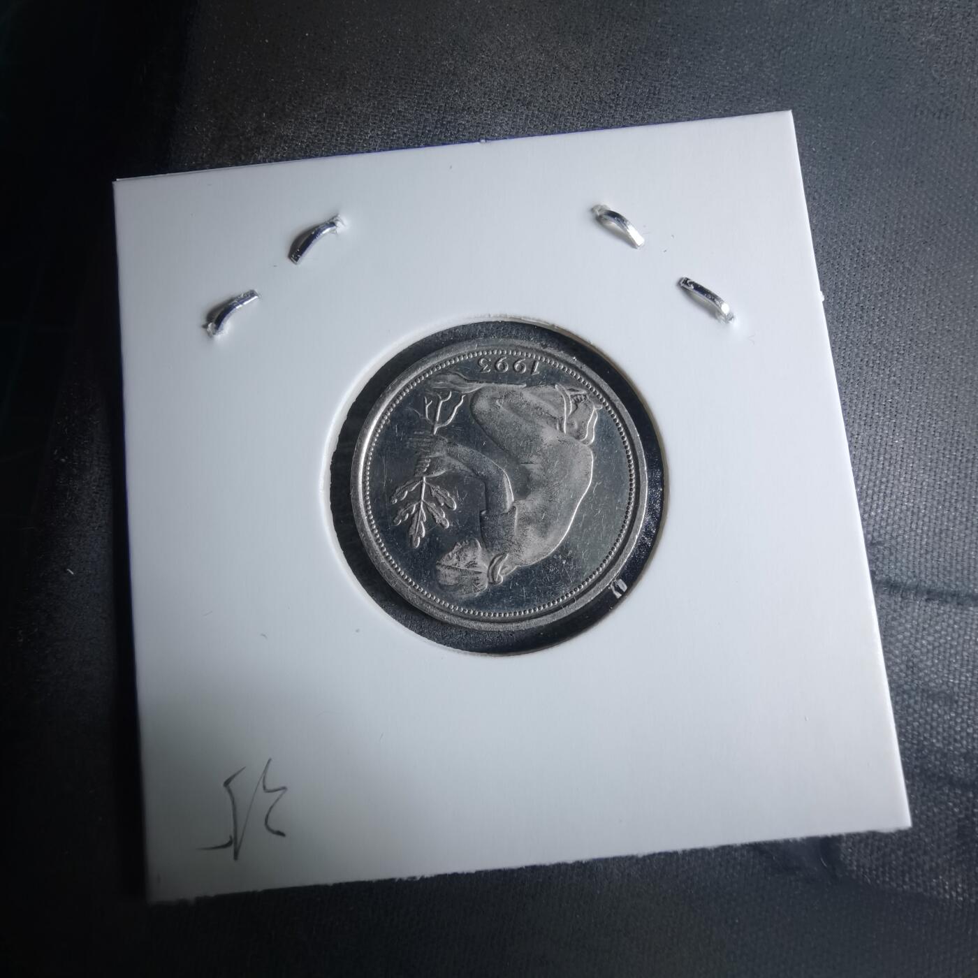 沼泽如烟--第926场 德国1993年50芬尼